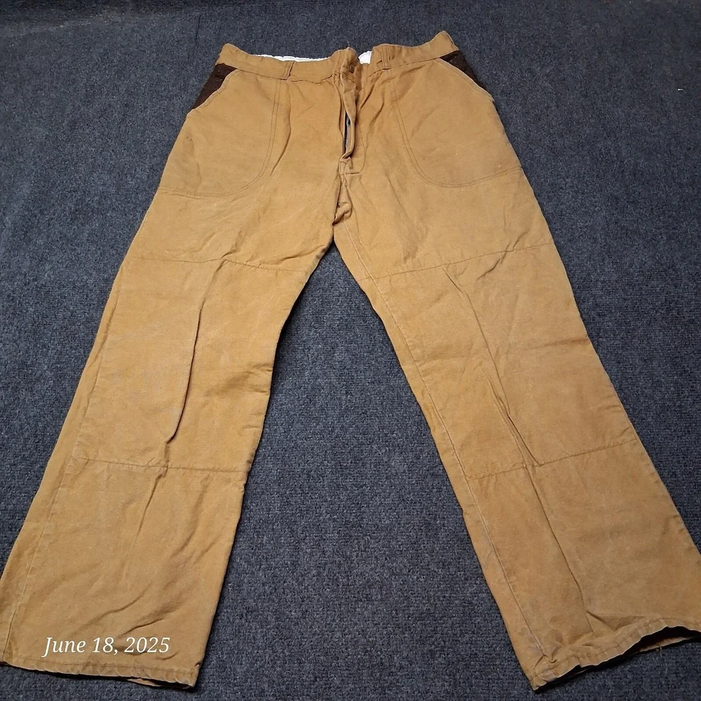 Vintage Redhead Double Knee Canvas‎ Hunting Pants Men Size 34x29 High Rise Brown